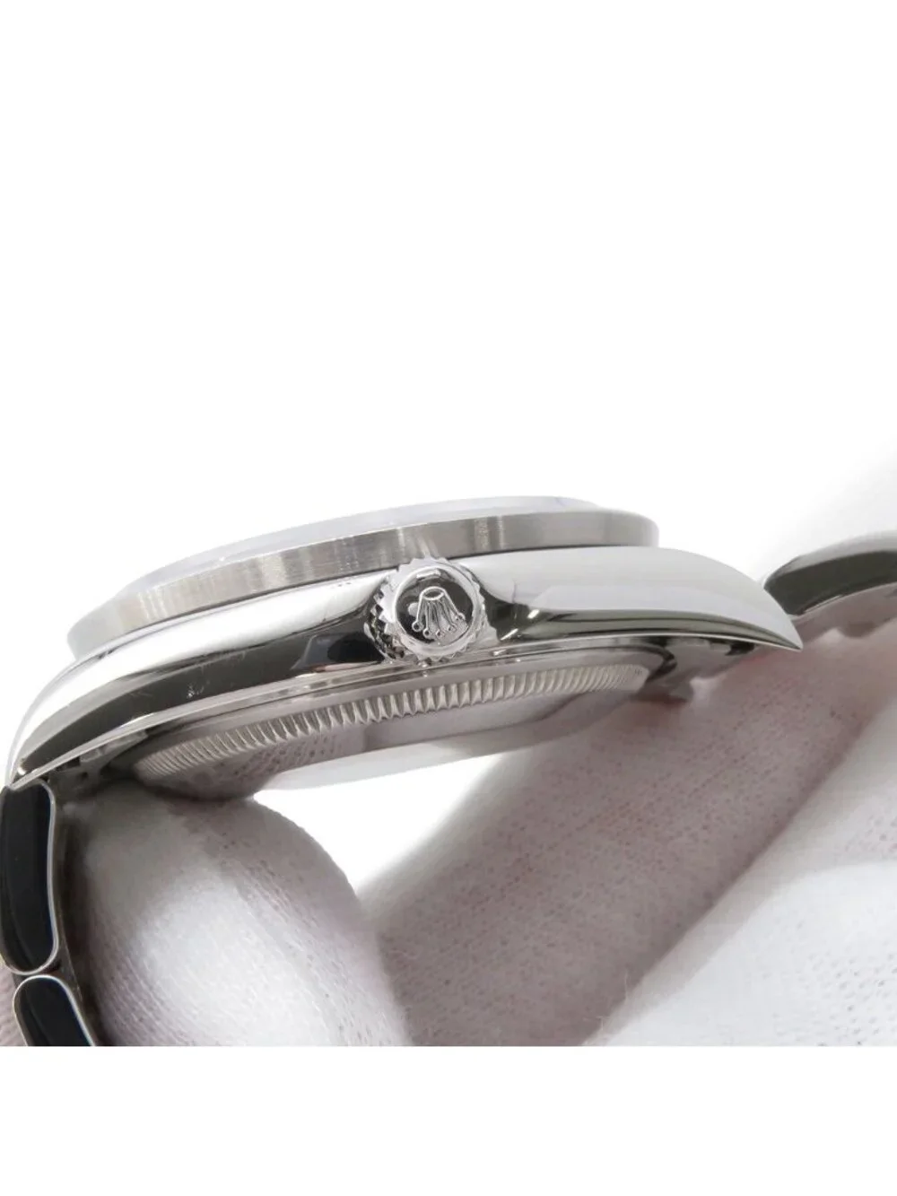 Rolex Oyster Perpetual Date Number Watch White Dial